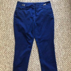 Slim-fit capri pant